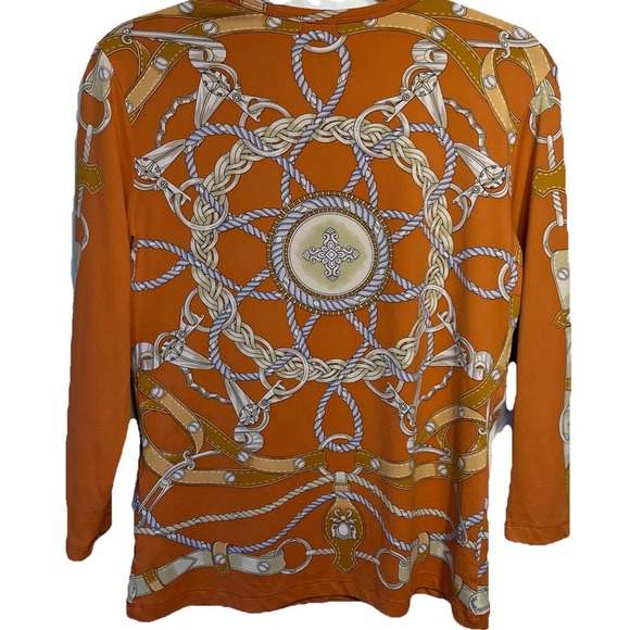 J. McLaughlin Lightweight Stretch 3/4 Sleeve Tops (Lot of 2) Women's Size‎ M EUC - Picture 16 of 16